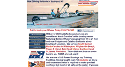 Desktop Screenshot of ncboatrentals.com